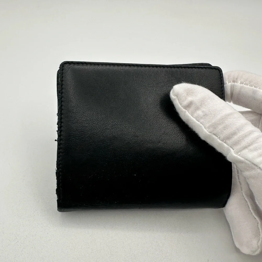 Dior Leather Bi Fold Wallet vintage